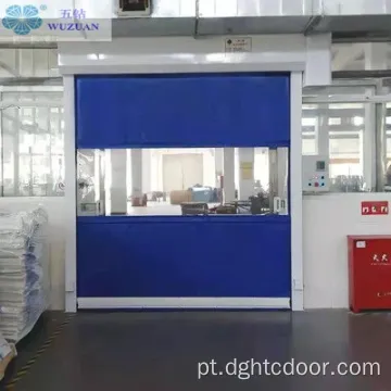 PVC externo Role a porta do obturador para fábrica